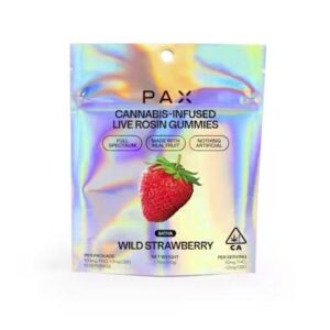 Wild Strawberry Live Rosin Gummies UK