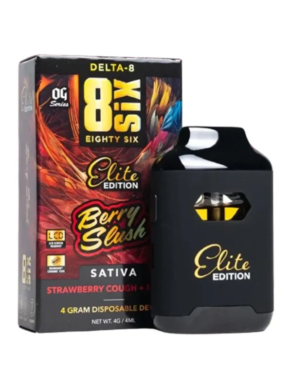 Berry Slush Delta 8 Disposable Vape 4g