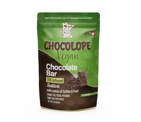 Chocolope THC Vegan Chocolate Bar UK