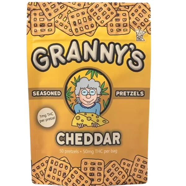 Granny's Seasoned Cheddar Pretzels