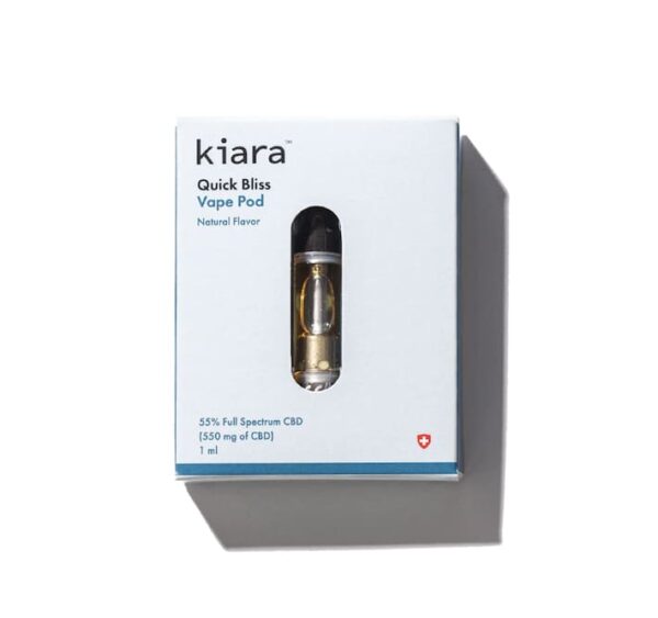 Kiara Quick Bliss CBD Vape Cartridge 1g