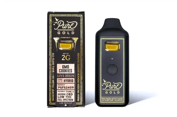 Pure Gold CBD Disposable Vape Pen UK