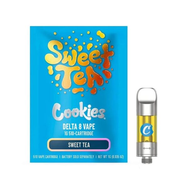 Sweet Tea Delta 8 vape cartridge UK