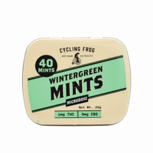 THC - CBD Wintergreen Mints