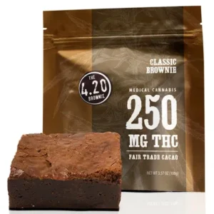 The 420 THC Classic Brownie 250mg